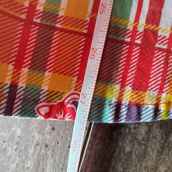 Vintage 1990s Adeiau Delafield Plaid Button Up Camp Shirt Women's Size Large - Picture 7 of 16